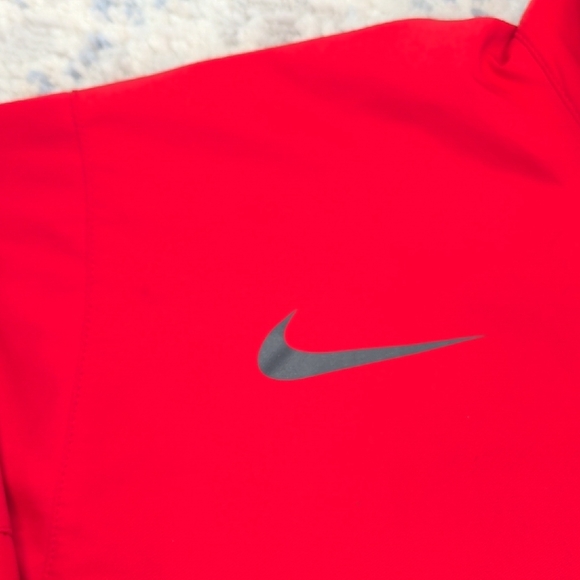 Nike Golf Red Quarter Zip Pullover Men’s M Palmetto Dunes Hilton Head - Picture 4 of 8